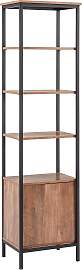 Hochschrank Dell Braun/Schwarz ca. 45x172x34 cm