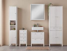 Hochschrank HOME AFFAIRE "Tina", weiß,