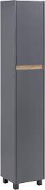 Hochschrank Massimo Dunkelgrau ca. 33x175x30 cm