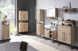 Hochschrank SCHILDMEYER "Limone", braun