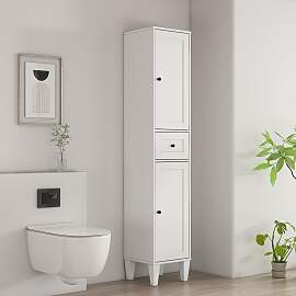 Hochschrank WELLTIME "AMSTERDAM", weiß, 