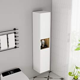 Hochschrank WELLTIME "VALENCIA", weiß,