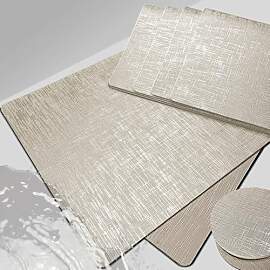 Hochwertige Tischsets mit Glitzernden
