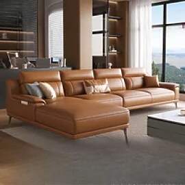 Hochwertiges italienisches Ledersofa für den