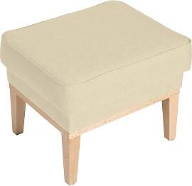Hocker Angelo Flachgewebe beige