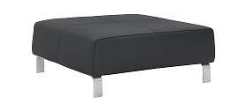 Hocker CALIA ITALIA "Simon", schwarz,