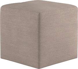 Hocker COTTA "Cuby", beige (liver),