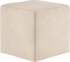 Hocker COTTA "Cuby", beige (nature),
