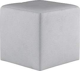 Hocker COTTA "Cuby", grau (argent),