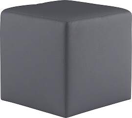 Hocker COTTA "Cuby", grau, B:40cm H:40cm 