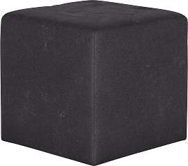 Hocker COTTA "Cuby", grau (lava), B:40cm 