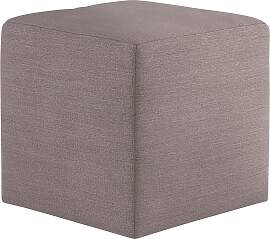 Hocker COTTA "Cuby", grau (taupe),
