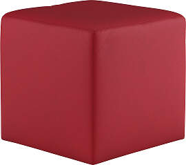 Hocker COTTA "Cuby", rot, B:40cm H:40cm