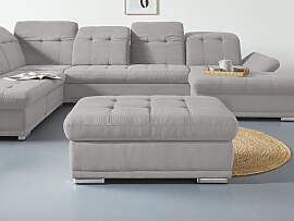 Hocker COTTA "Holiday", grau (stone),