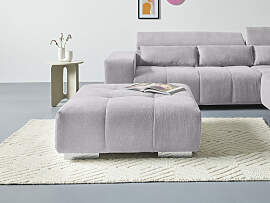 Hocker COTTA "Orion", grau, B:103cm
