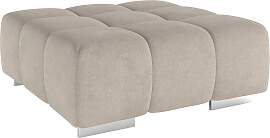 Hocker COTTA "Orion", platinum, B:103cm