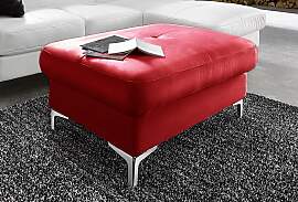 Hocker COTTA "Sammy", rot, B:95cm H:47cm 