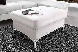 Hocker COTTA "Sammy", weiß (altweiß),