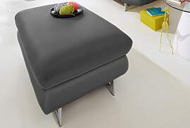 Hocker COTTA "Solution", grau, B:98cm