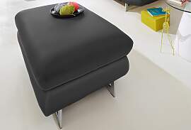 Hocker COTTA "Solution", schwarz, B:98cm 