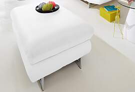Hocker COTTA "Solution", weiß