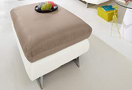 Hocker COTTA "Solution", weiß