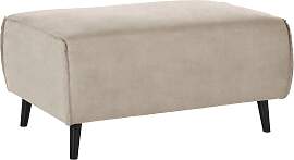 Hocker DOMO COLLECTION "Amora", beige,