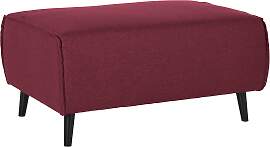 Hocker DOMO COLLECTION "Amora", rot