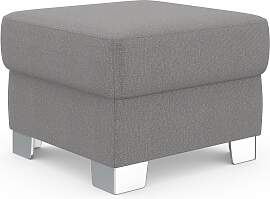 Hocker DOMO COLLECTION "Anzio", grau,