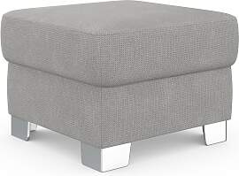 Hocker DOMO COLLECTION "Anzio", grau