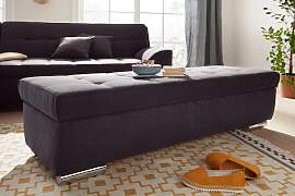 Hocker DOMO COLLECTION "Aversa", braun