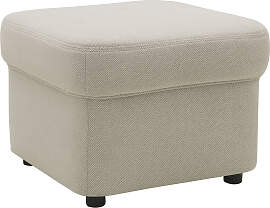 Hocker DOMO COLLECTION "Flores", beige