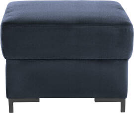 Hocker DOMO COLLECTION "Ledas", blau,