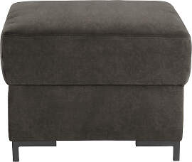 Hocker DOMO COLLECTION "Ledas", grau,
