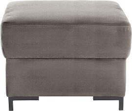 Hocker DOMO COLLECTION "Ledas", grau