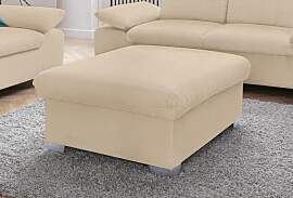 Hocker DOMO COLLECTION "Milan", beige,