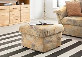 Hocker DOMO COLLECTION "Pegnitz", beige, 