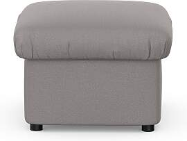Hocker DOMO COLLECTION "Pegnitz", grau,