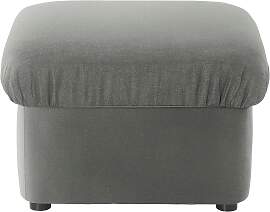 Hocker DOMO COLLECTION "Pegnitz", grau,