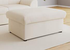 Hocker DOMO COLLECTION "Topper", beige