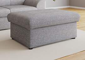 Hocker DOMO COLLECTION "Topper", grau