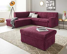 Hocker DOMO COLLECTION "Topper", lila