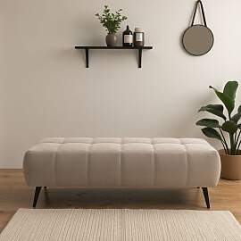 Hocker DOMO COLLECTION "Trento, mit Kufenfuß 