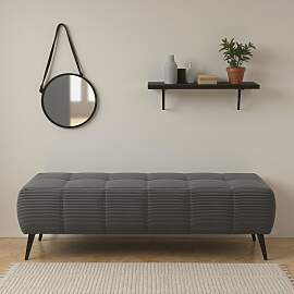 Hocker DOMO COLLECTION "Trento, mit Kufenfuß 