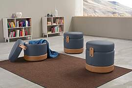 Hocker EGOITALIANO "Tonder, Designhocker als