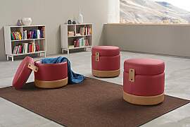 Hocker EGOITALIANO "Tonder, Designhocker als