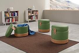Hocker EGOITALIANO "Tonder, Designhocker als
