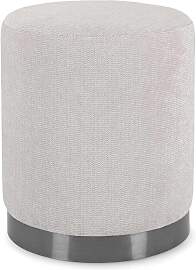 Hocker Ernestine aus Stoff, modernes Design,