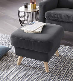 Hocker EXXPO - SOFA FASHION "Nappa mit