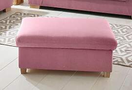 Hocker HOME AFFAIRE "Bergamo", rosa